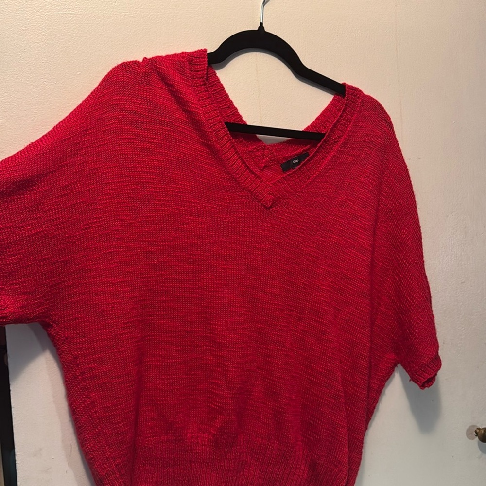 Hot pink gap sweater